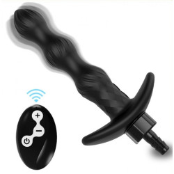 CleanHole Plug vibrant de lavement Auto-Spray 14.5 x 3cm
